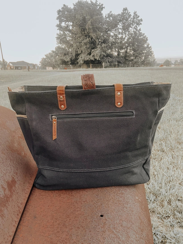 Bolso de viaje y para portátil Darby de piel de vaca
