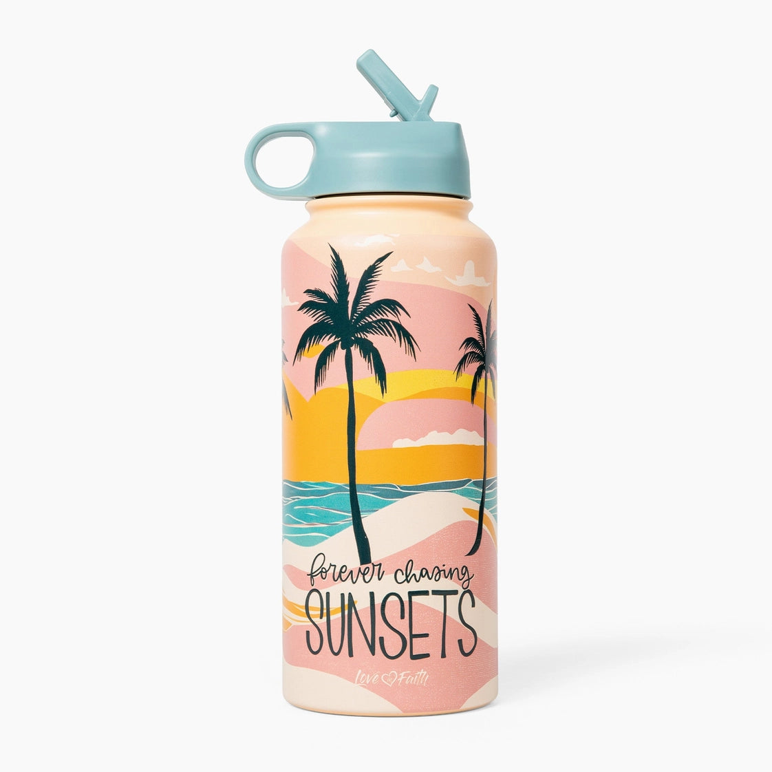 Forever Chasing Sunsets 🌅 | 32oz Insulated Bottle