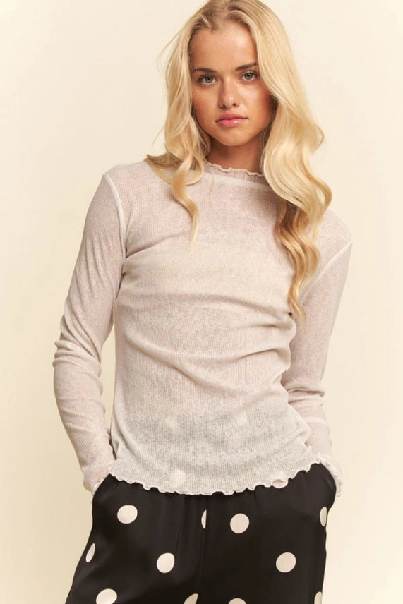Mesh Layering Top