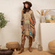 Canyon Sands Patchwork Cape Wrap