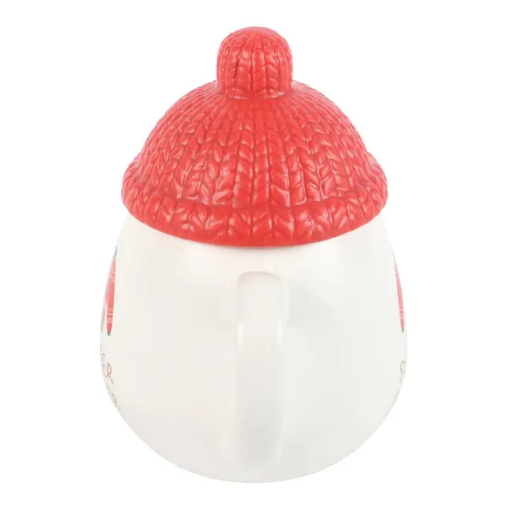 Sweater Weather Lidded Christmas Mug
