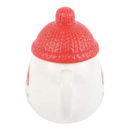 Sweater Weather Lidded Christmas Mug