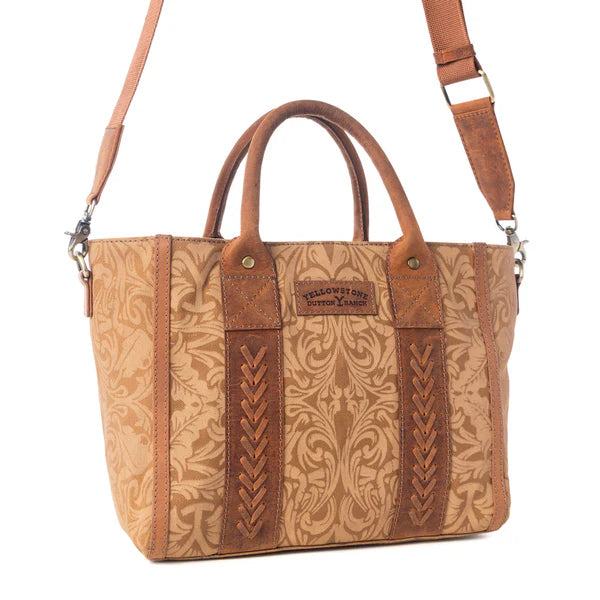 MYRA-Yellowstone Valley Mini Cross Body Bag in Amber