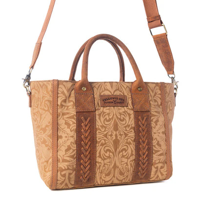 MYRA-Yellowstone Valley Mini Cross Body Bag in Amber