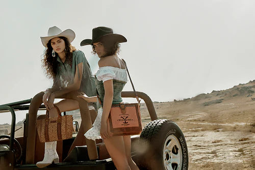 MYRA-Yellowstone Valley Mini Cross Body Bag in Amber