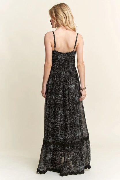 ✨✨Ric Rac Trim Maxi Dress ✨✨