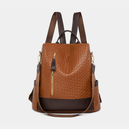 Leather Backpack Bag