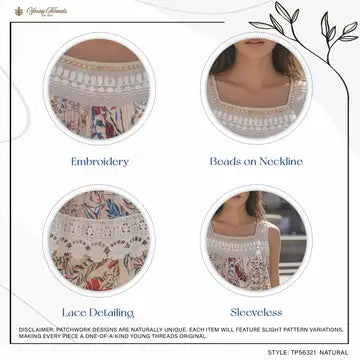 Boho Tiered Floral Print Tank Top