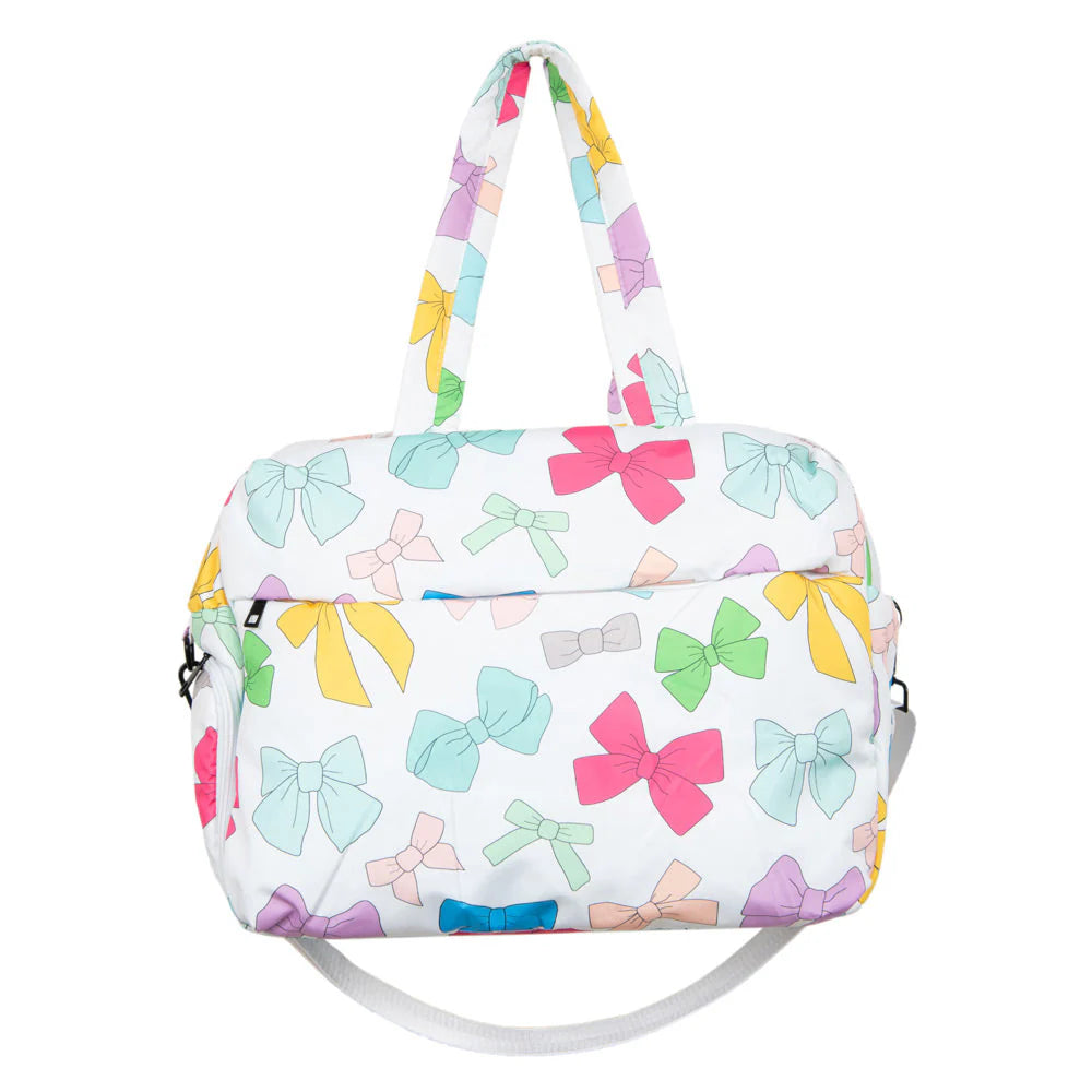 Coquette Bows Duffel Weekender