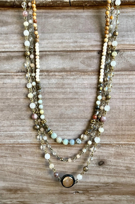 Justina Necklace-Imperial Jasper by Dylan Designs