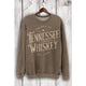 Tennessee Whiskey Mineral Sweatshirt-Brown