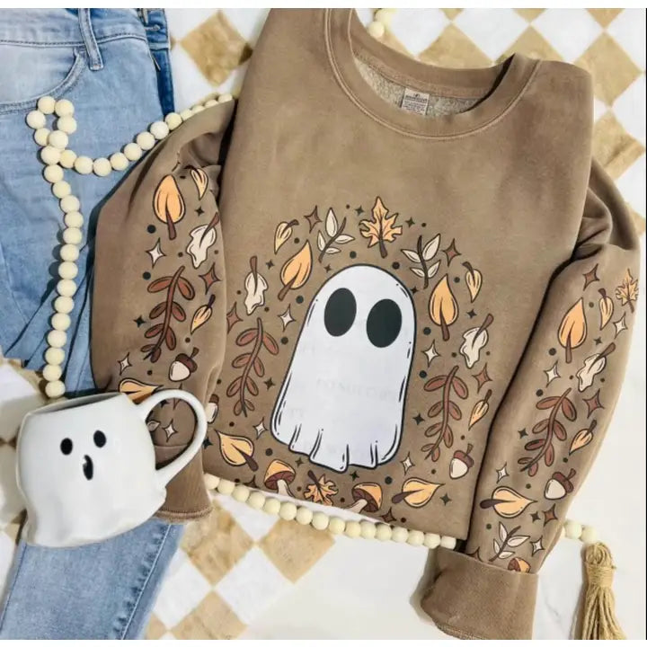 Ghost & Leaves Sweatshirt