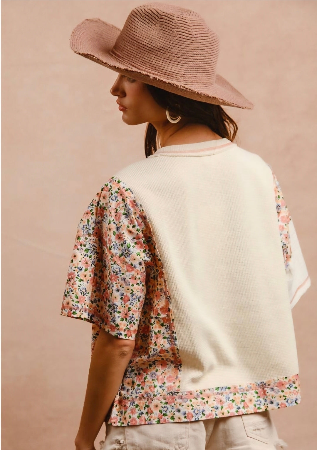 Floral Mix Top 🌸