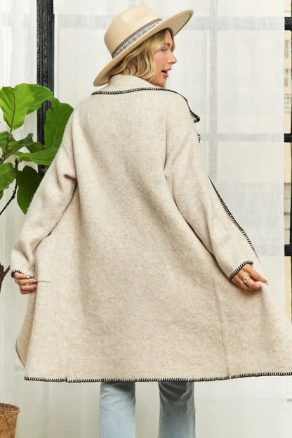 Open Front Sweater Cardigan