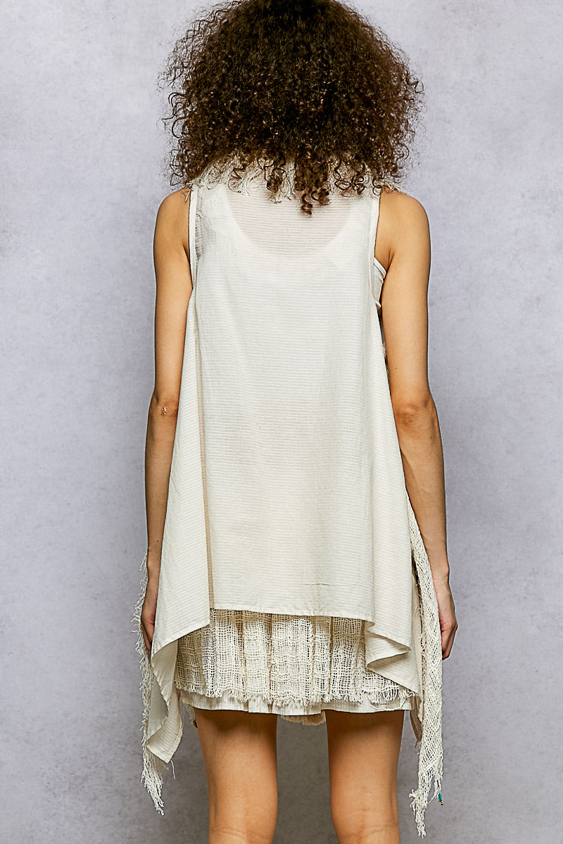 🤎 Desert Drift Fringe Vest 🤎