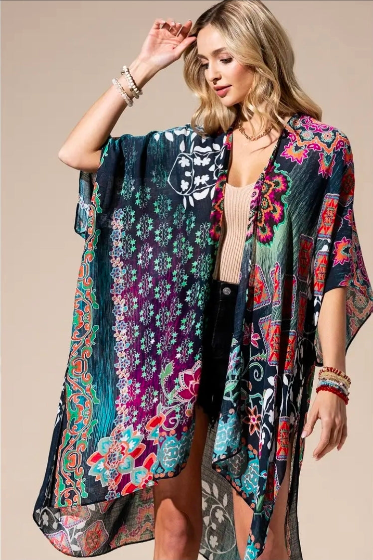 🌸✨ Boho Floral Lightweight Kimono ✨🌸