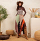 ** PRE-ORDER** Boho Patchwork Midi Dress