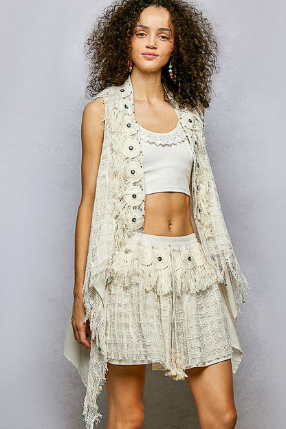 🤎 Desert Muse Fringe Skirt 🤎