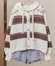 Floral Embroidery Patchwork Cardigan