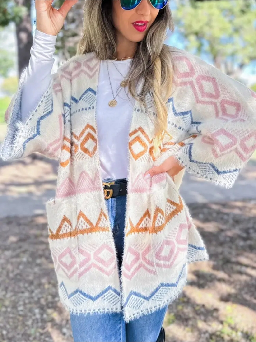 Soft Knit Cardigan w/Pockets