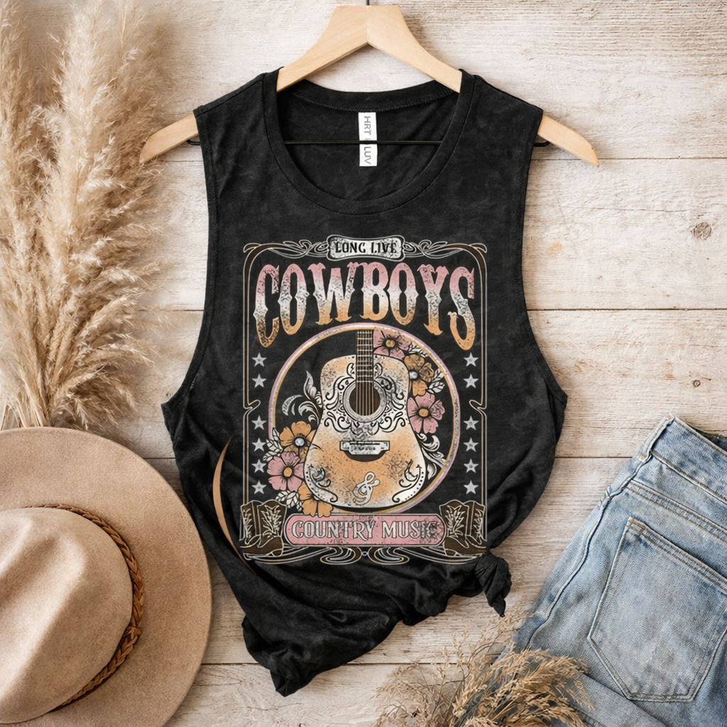Long Live Cowboys Tank Top