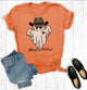 Halloween Ghost Malone Western Tee