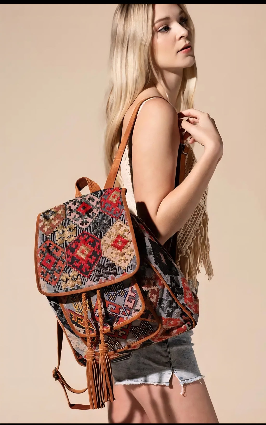 ✨Bordeaux Handmade
Backpack🎒